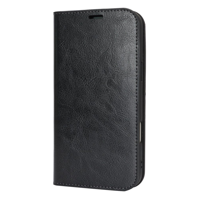 Flip Cover iPhone 17 Pro Max Cuir Véritable