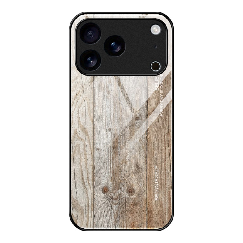 iPhone 17 Pro Max Wood Effect panssarilasi
 suojakuori
