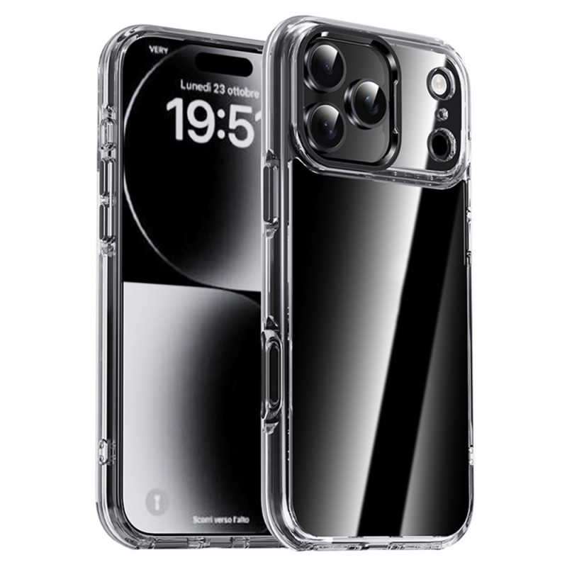 Suojakuori
 iPhone 17 Pro Max läpinäkyvä metalli linssi kehys IPAKY