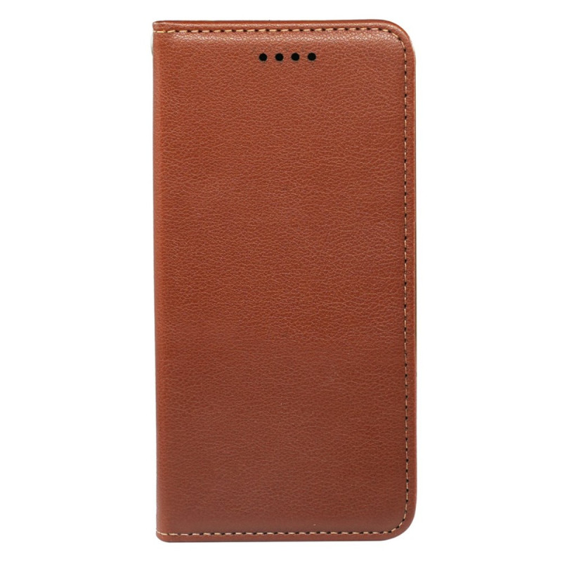 Flip Cover Xiaomi Redmi Note 14 5G / Poco M7 Pro 5G Effet Cuir Litchi