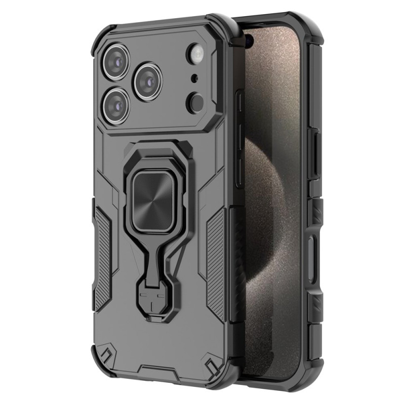 Kestävä iPhone 17 Pro Max Ring Suojakuori
