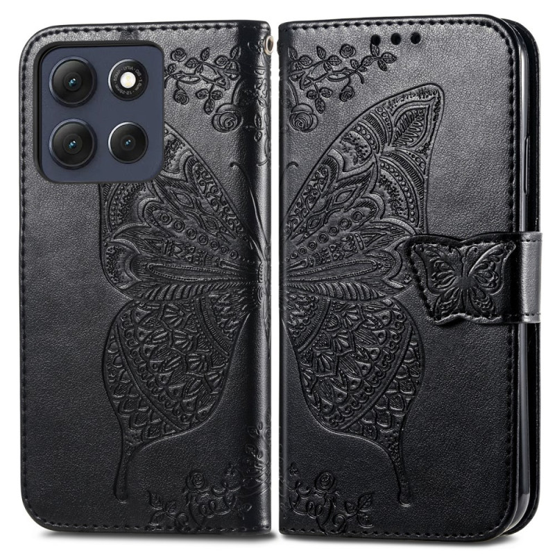Moto G86 5G Barokki perhonen suojakuori
