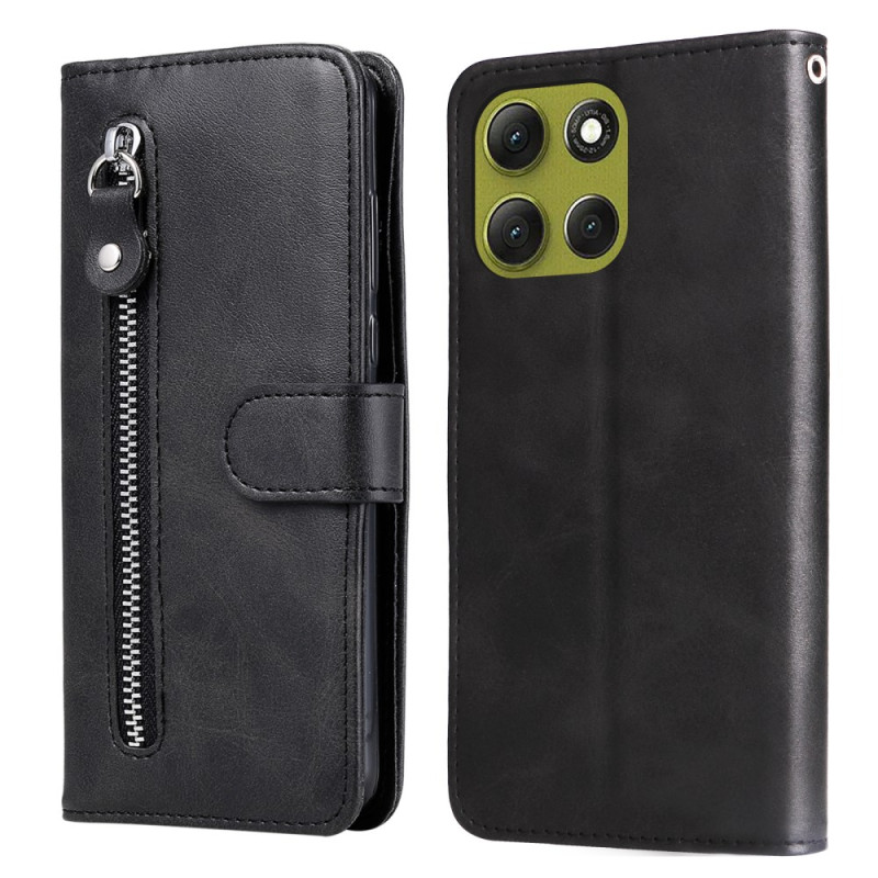 Moto G86 5G / G86 Power 5G vetoketjullinen taskukotelo