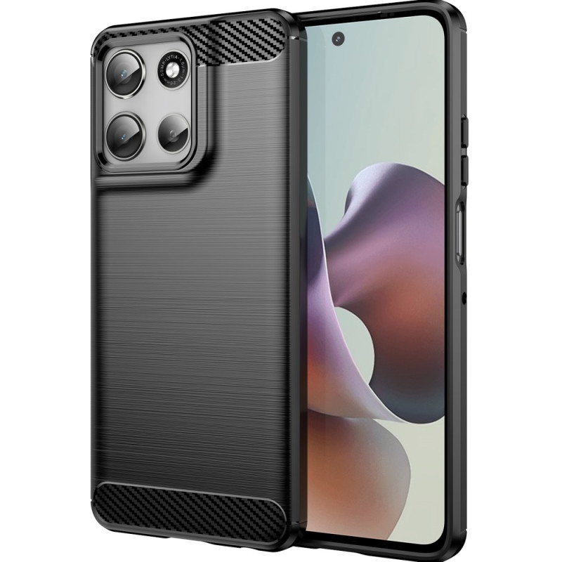 Moto G56 5G harjattu hiilikuituinen suojakuori