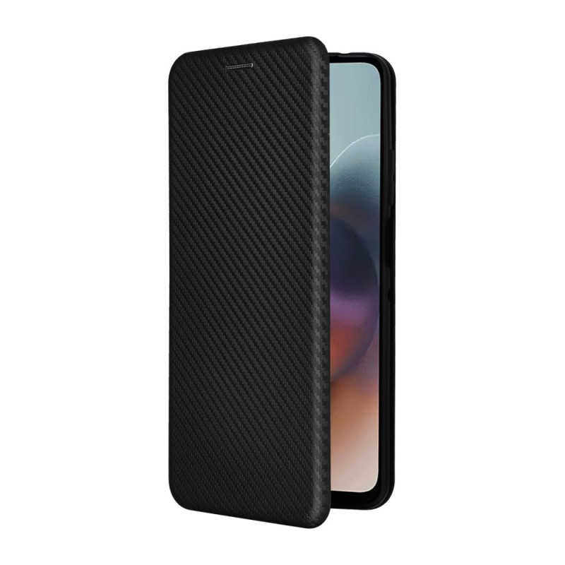 Flip Cover Moto G56 5G Hiilikuitukansi