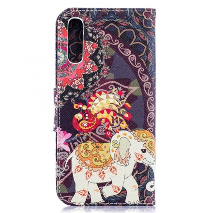 Samsung Galaxy A50 Mandala Etninen Elefantit Case