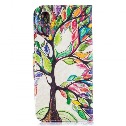 Kotelo Samsung Galaxy A50 Värillinen puu