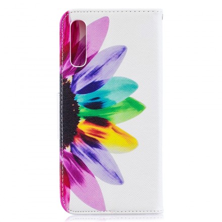 Samsung Galaxy A50 akvarelli kukka kotelo