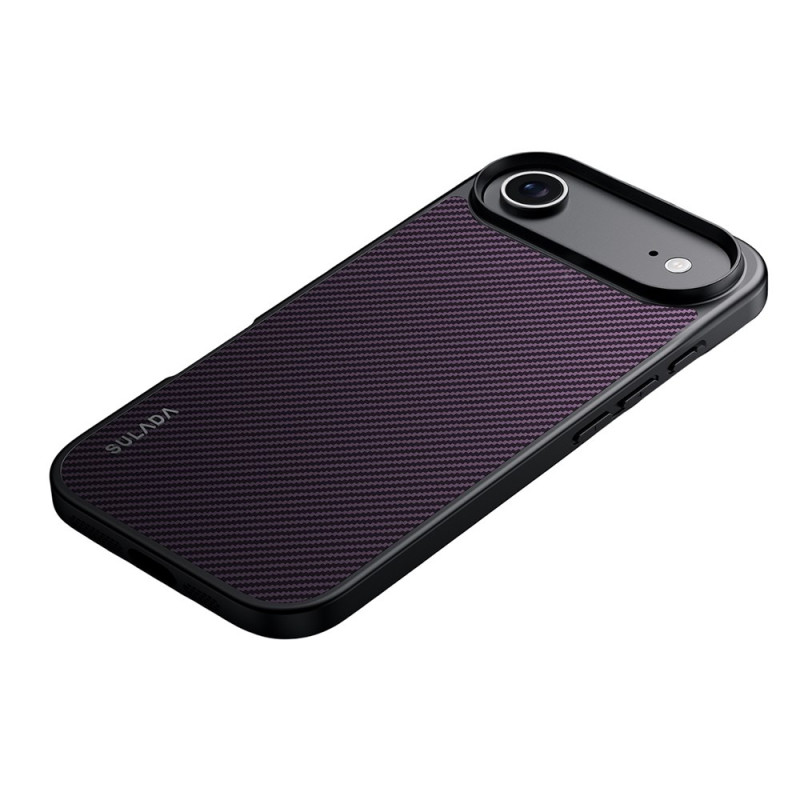 iPhone 17 Air-yhteensopiva MagSafe Carbon Fibre -suojakuori
