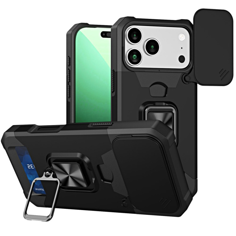 Tukeva iPhone 17 Pro Max Suojakuori
tuki ja liukukansi