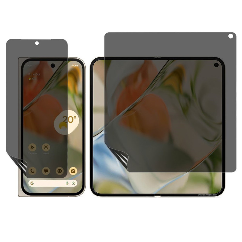 Vakoiluohjelmien suojakalvot Google Pixel 10 Pro -taittonäytöille