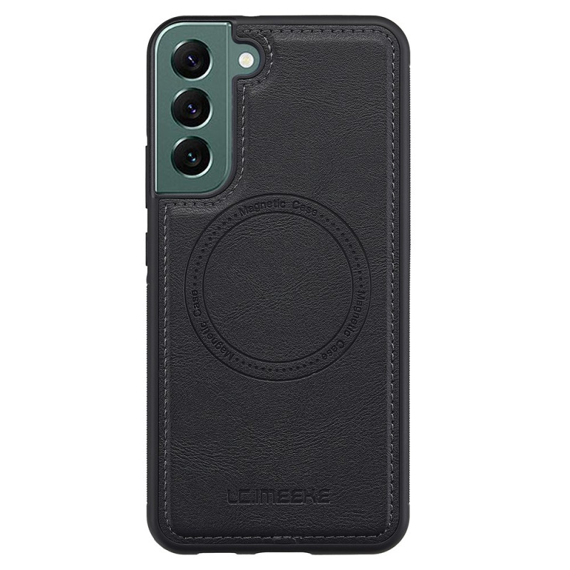 Samsung Galaxy S22 5G magneettinen nahkamainen
 suojakotelo LC.IMEEKEE