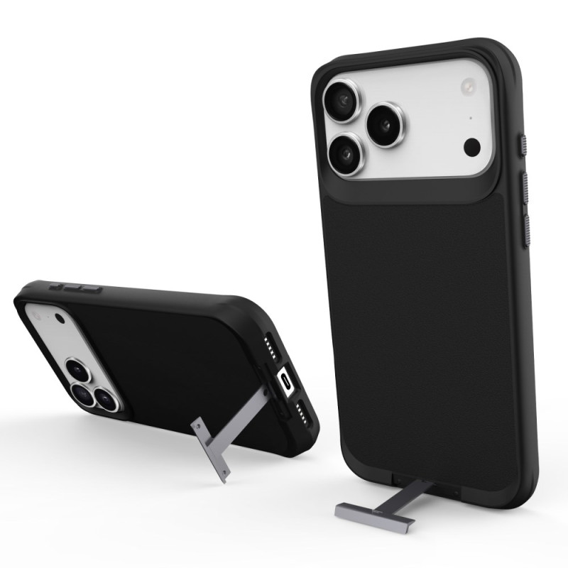 iPhone 17 Pro Suojakuori
MagSafe-yhteensopiva integroitu jalusta