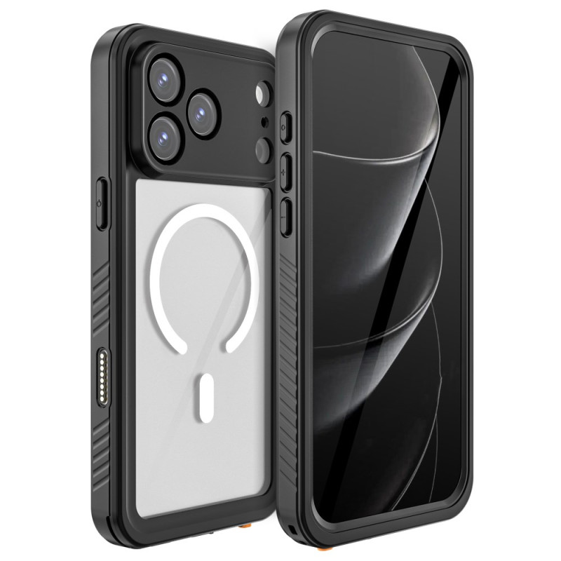 Läpinäkyvä suojakuori
 iPhone 17 Pro Max MagSafe yhteensopiva Vedenpitävä IP68