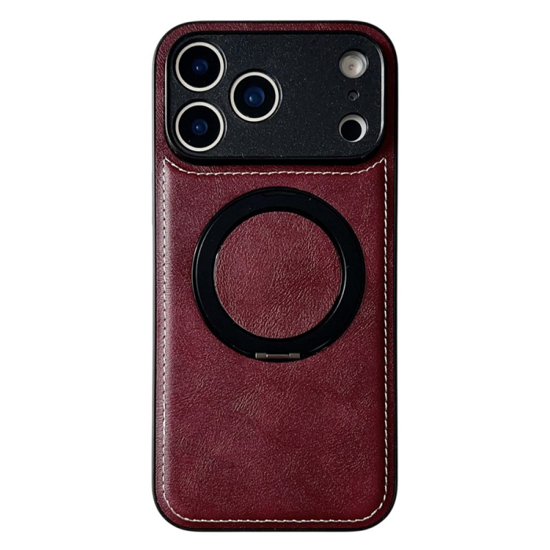 iPhone 17 Pro Max magneettinen keinonahkakotelo ja jalusta