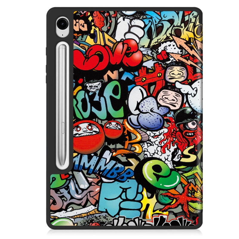 Smart Suojakuori
Samsung Galaxy Tab S10 Lite Stylus Holder Graffiti Smart Suojakuori
Samsung Galaxy Tab S10 Lite Stylus Holder