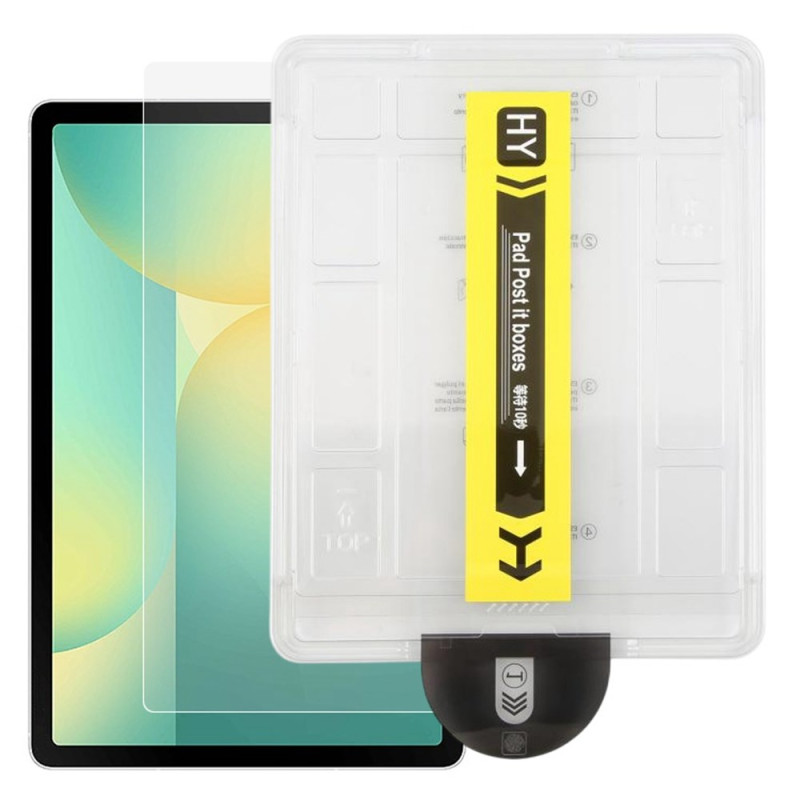 Panssarilasi
näytönsuoja Samsung Galaxy Tab S10 Lite / S10 FE / S9 / S9 FE / S8 / S7 HD Anti-Pöly työkalu kanssa