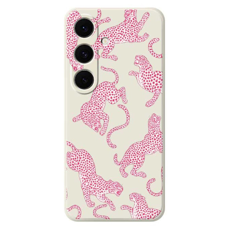 Samsung Galaxy S25 FE Silikoni suojakuori
Leopardin vaaleanpunainen