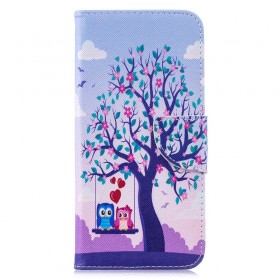 Xiaomi Redmi Note 7 kansi Pöllöt keinussa