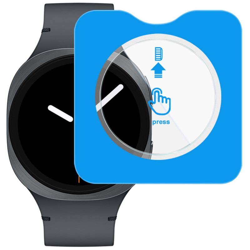Karkaistu lasisuoja Samsung Galaxy Watch8 40mm -laitteelle Asennustyökalu