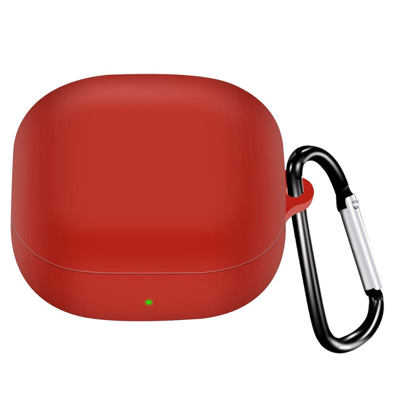 Samsung Galaxy Buds2 Pro / Buds2 / Buds Pro / Buds Live värillinen suojakuori
, jossa on karabiini