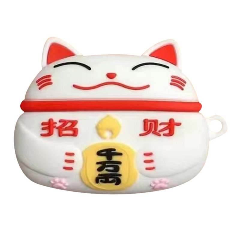 Samsung Galaxy Buds FE Suojakuori
 Lucky Cat Valkoinen