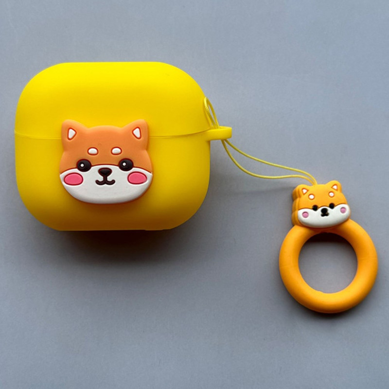 Samsung Galaxy Buds3 Pro / Buds3 Kitten keltainen suojakuori
