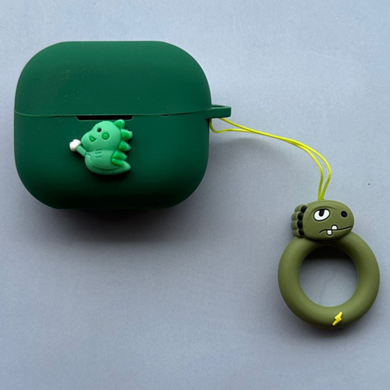 Samsung Galaxy Buds3 Pro / Buds3 Dinosaurus suojakuori
 vihreä
