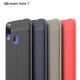 Xiaomi Redmi Note 7 Nahkakotelo Lychee vaikutus Double Line