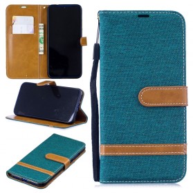 Xiaomi redmi Note 7 Kangas ja nahka Effect Case
