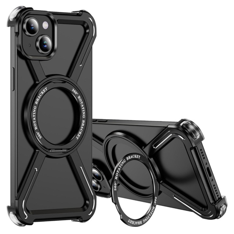 iPhone 15 MagSafe -suojakuori
, jossa on metallinen jalusta