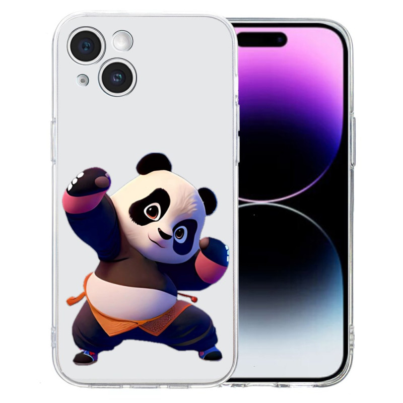 Panda kuvio iPhone 15 suojakotelo
