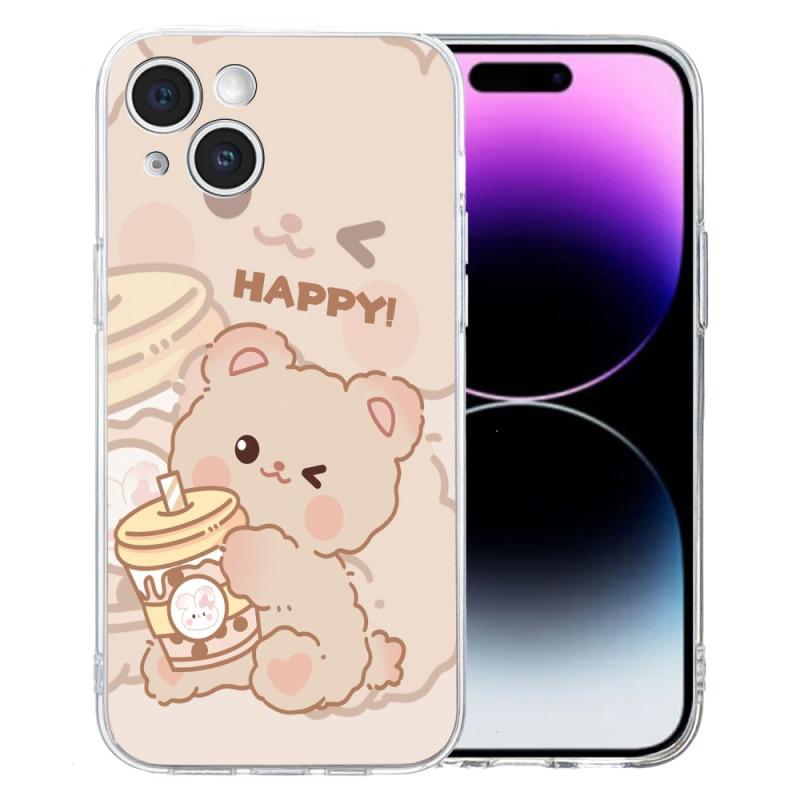 iPhone 15 Happy Suojakuori
