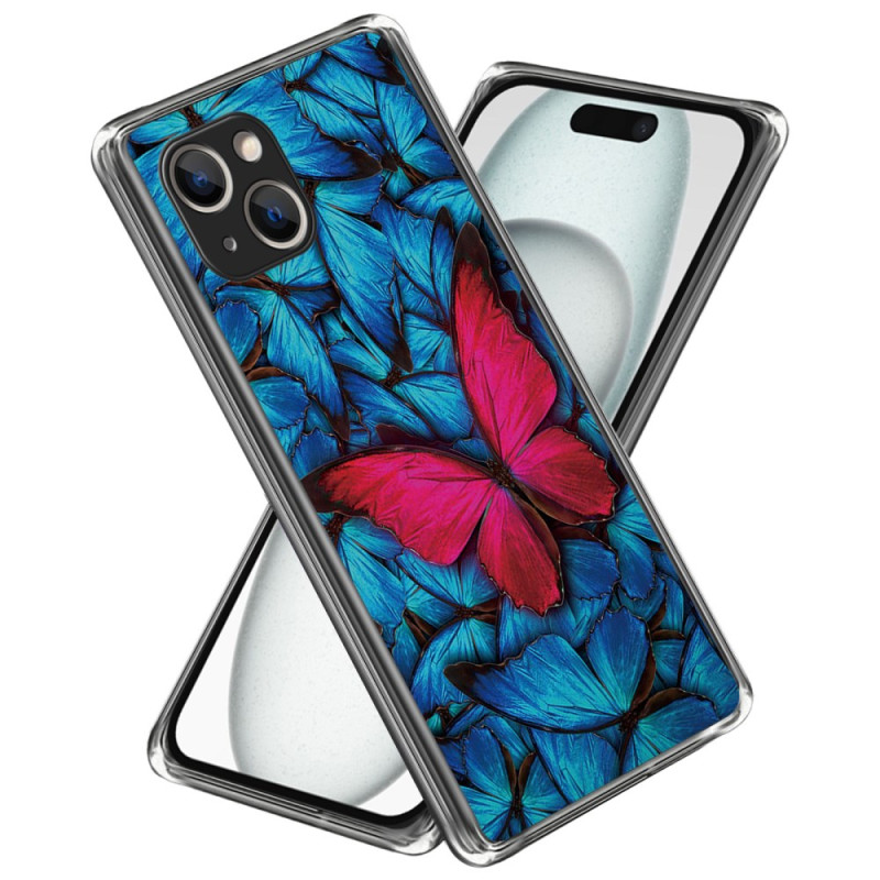 Suojakuori
 iPhone 15 Perhonen Punainen