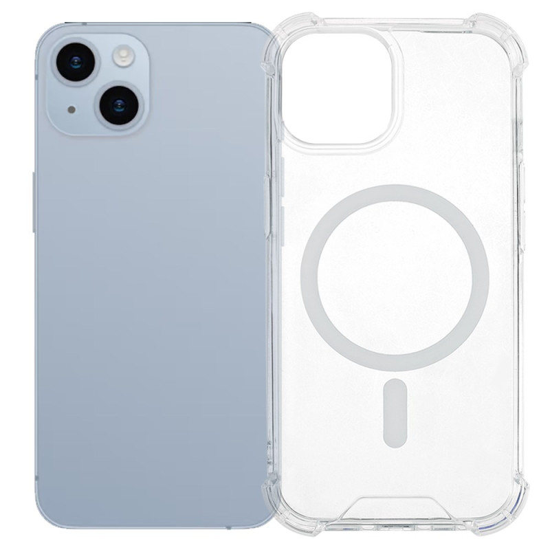 iPhone 15 Plus / 14 Plus MagSafe läpinäkyvä suojakuori
