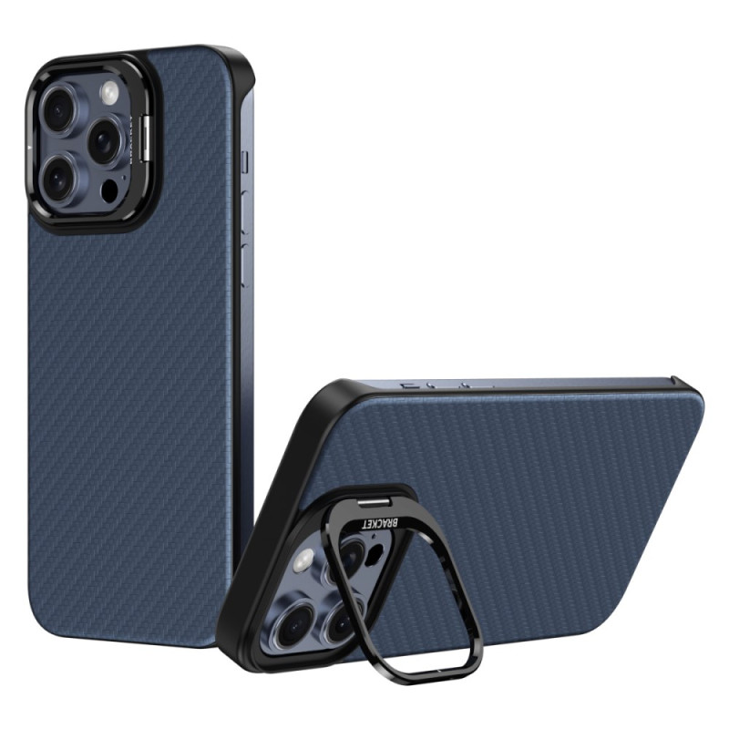 iPhone 15 Pro MagSafe -suojakuori
, jossa on integroitu nahkatuki