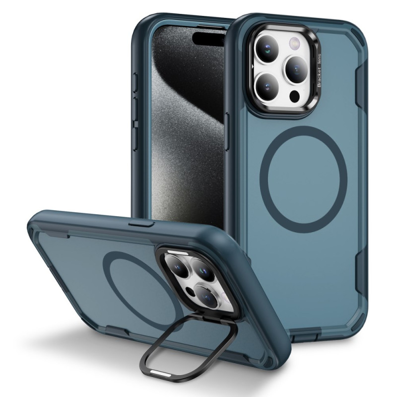 iPhone 15 Pro MagSafe kolminkertainen suojakotelo jalustan kanssa
