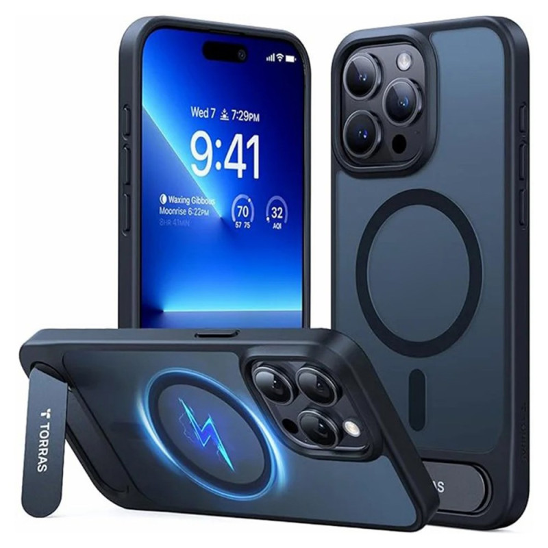 iPhone 15 Pro Max MegaMag-Boosted suojakuori
 jalustan kanssa