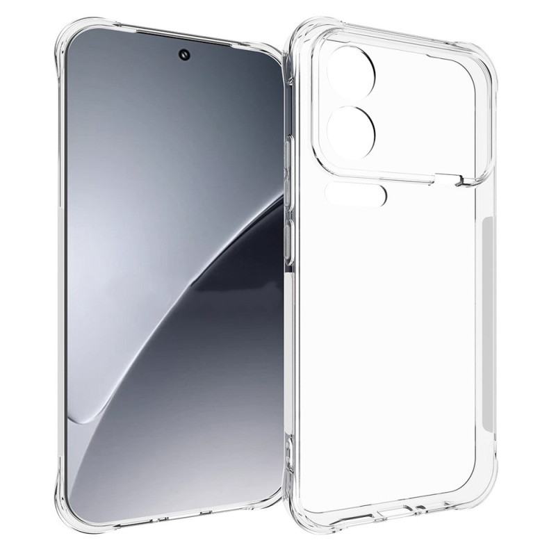 Xiaomi 17 Pro läpinäkyvä vahvistettu suojakuori

