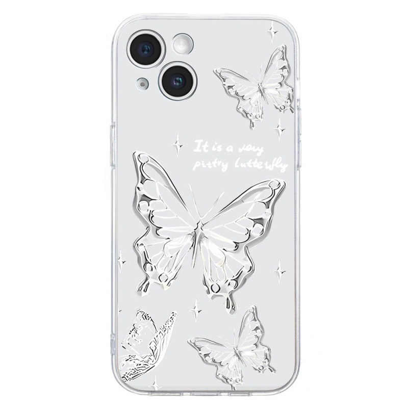 Suojakuori
 iPhone 14 Hopea Perhoset