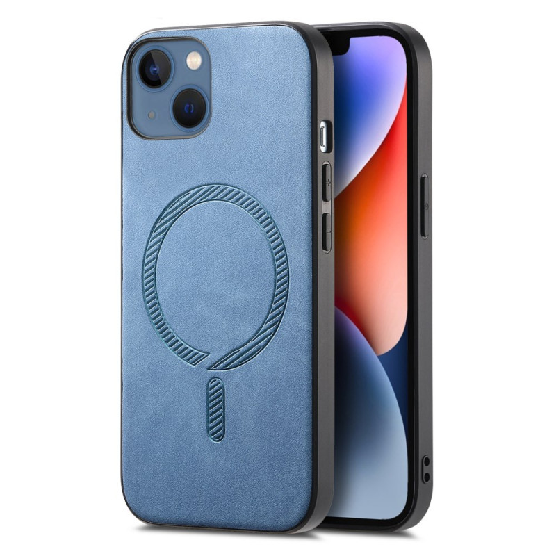 Nahkatehosteinen iPhone 14 Plus -suojakuori
 MagSafe