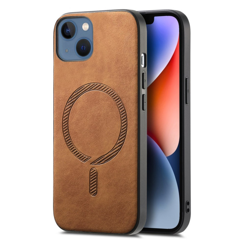 Nahkatehosteinen iPhone 14 Plus -suojakuori
 MagSafe