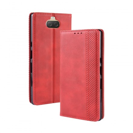 Sony Xperia 10 tekonahkainen läppäkansi Plain