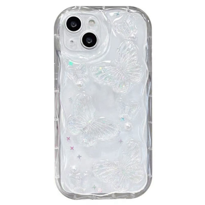 iPhone 14 Pearl Perhonen Design Suojakuori
