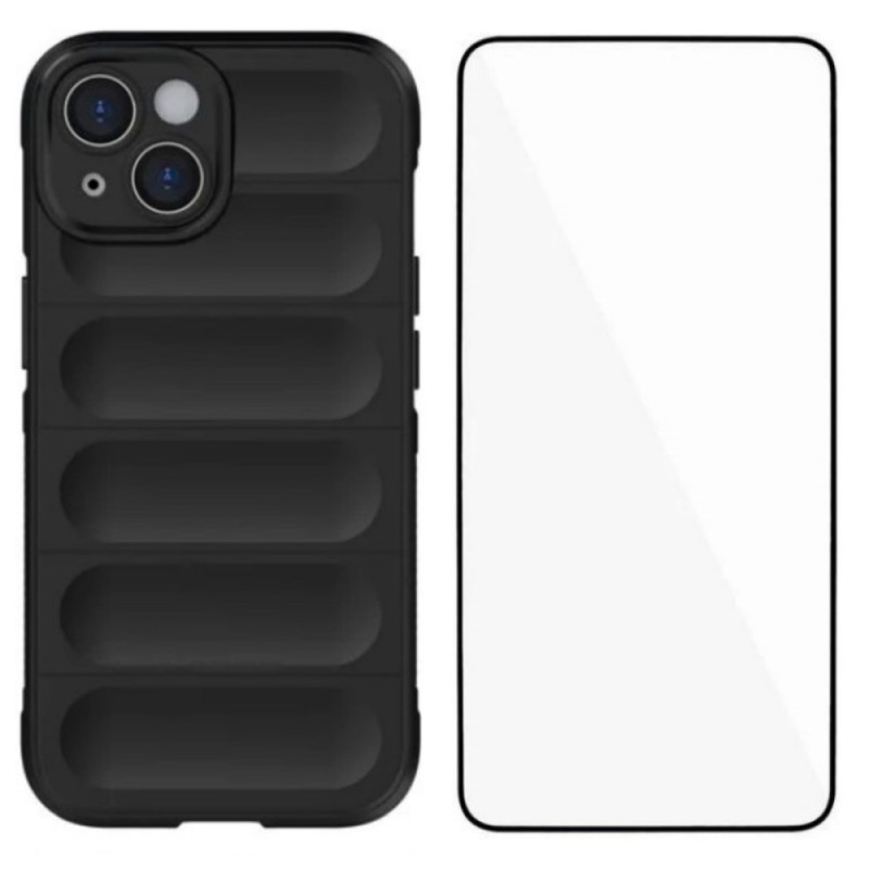 iPhone 14 liukumaton suojakotelo ja näytönsuojus