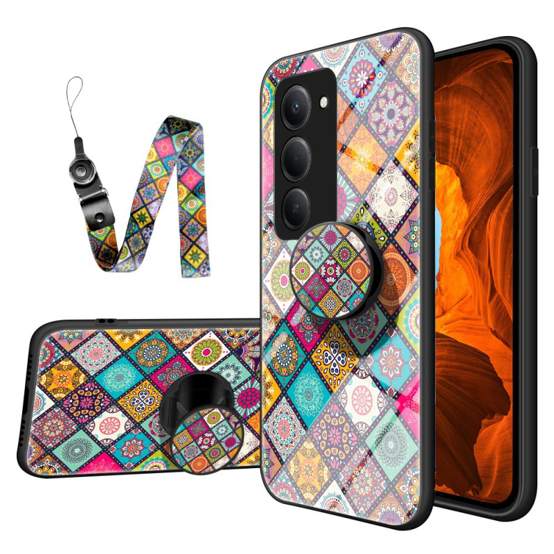 Xiaomi Redmi 15 4G Suojakuori
jalustalla ja Patchwork kantolenkki