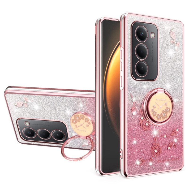 Xiaomi Redmi 15 4G Strass Suojakuori
 ja jalusta KADEM