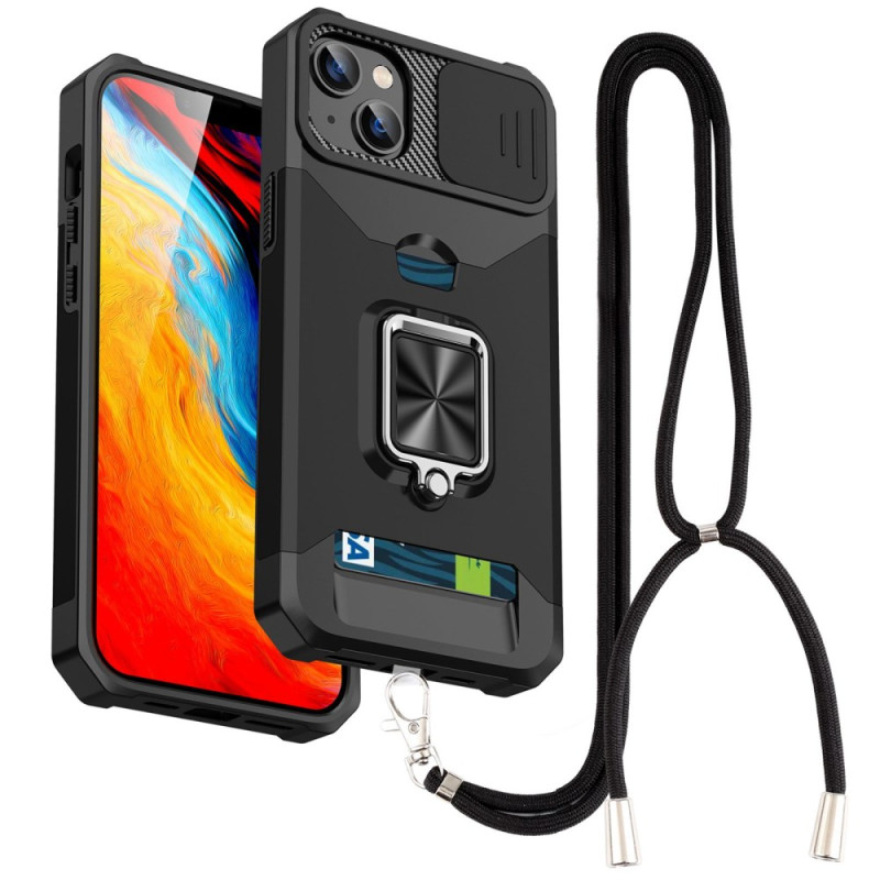 Erittäin kestävä iPhone 13 kantolenkki
 Suojakuori
 tuki ja linssin suojaus