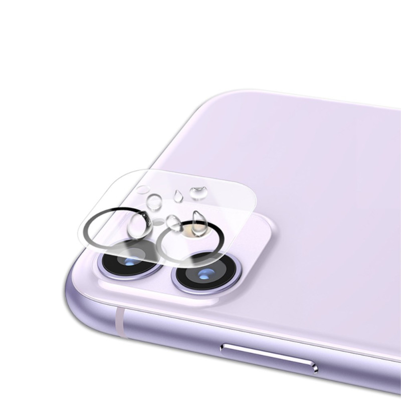 iPhone 11 karkaistu suojalasi (mustat ympyrät)