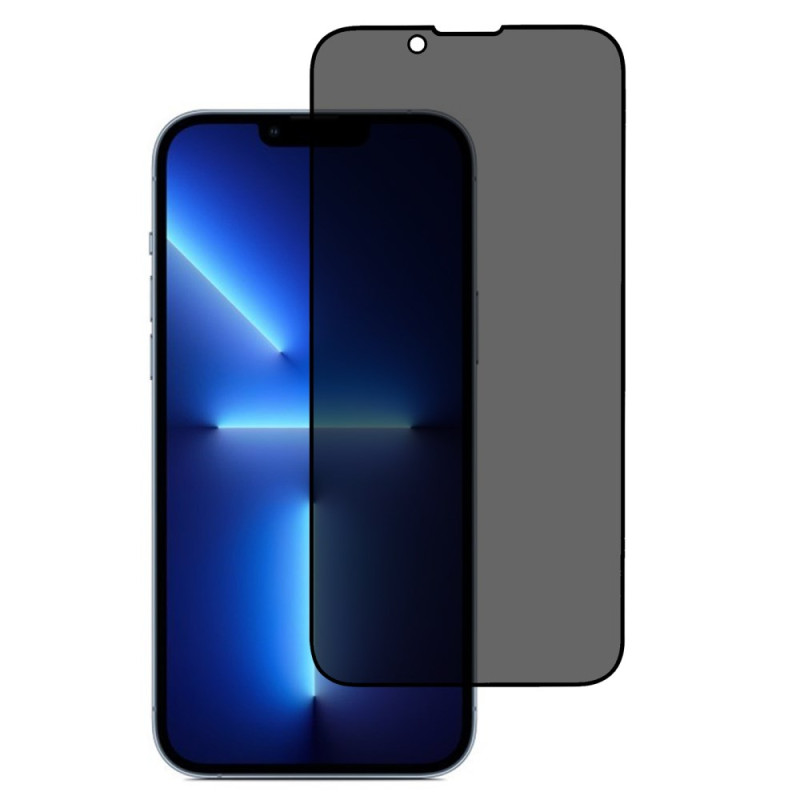Anti-Spion panssarilasi
 suojaus iPhone 13 Pro Max näytölle